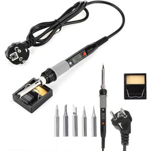 GreenZech (AU Plug) 908S 80W LCD Electric Soldering Iron Adjustable Temperature Solder Iro GreenZech (AU Plug) 908S 80W LCD Electric Soldering Iron Adjustable Temperature Solder Iro