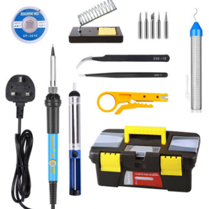 GreenZech (US Plug, Without Switch) 14 Pieces Soldering Iron Kit 60W Adjustable Temperatur GreenZech (US Plug, Without Switch) 14 Pieces Soldering Iron Kit 60W Adjustable Temperatur