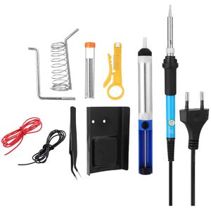 GreenZech (US Plug) 15Pcs 60W 110V/220V Adjustable Temperature Electric Solder Iron Weldin GreenZech (US Plug) 15Pcs 60W 110V/220V Adjustable Temperature Electric Solder Iron Weldin