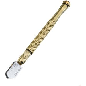 GreenZech 17mm Metal Handle Straight Head Oil Cutter Glass Cutter Oil Feed Glass Ceramic T GreenZech 17mm Metal Handle Straight Head Oil Cutter Glass Cutter Oil Feed Glass Ceramic T