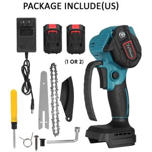 GreenZech (One Battery, US Plug) 6 Inch 88VF Portable Electric Pruning Chain Saw Small Woo GreenZech (One Battery, US Plug) 6 Inch 88VF Portable Electric Pruning Chain Saw Small Woo