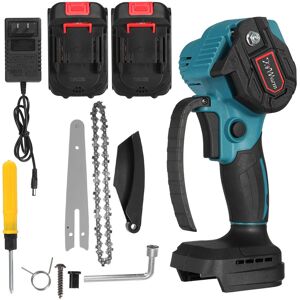 GreenZech (Two Batteries, US Plug) 6Inch 88VF Portable Electric Pruning Chain Saw Recharge GreenZech (Two Batteries, US Plug) 6Inch 88VF Portable Electric Pruning Chain Saw Recharge