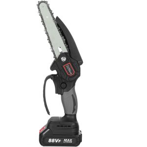 GreenZech (One Battery, EU Plug) 6 Inch 88VF Portable Electric Pruning Chain Saw Rechargea GreenZech (One Battery, EU Plug) 6 Inch 88VF Portable Electric Pruning Chain Saw Rechargea