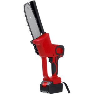 GreenZech (Red, Without Battery) 1080W 8 Inch Electric Cordless Chainsaw Chain Saw Handhel GreenZech (Red, Without Battery) 1080W 8 Inch Electric Cordless Chainsaw Chain Saw Handhel