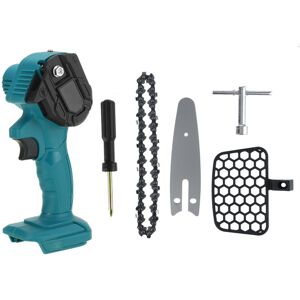 GreenZech (Blue) 4 Inch 800W Electric Chain Saw Handheld Logging Saws For Makita 18V-21V B GreenZech (Blue) 4 Inch 800W Electric Chain Saw Handheld Logging Saws For Makita 18V-21V B