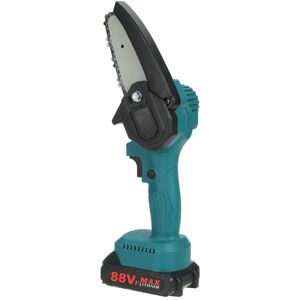 GreenZech (Two Batteries, US Plug) 4Inch 300W 1200mah Electric Chain Saw Pruning ChainSaw GreenZech (Two Batteries, US Plug) 4Inch 300W 1200mah Electric Chain Saw Pruning ChainSaw
