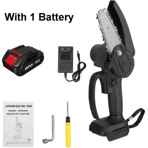 GreenZech (Black, AU Plug) 88VF 4 Inch Cordless Electric Chain Saw Cordless Chainsaw Multi GreenZech (Black, AU Plug) 88VF 4 Inch Cordless Electric Chain Saw Cordless Chainsaw Multi