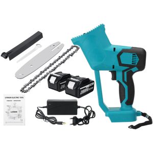 GreenZech (Two Batteries) 8inch 21V 1500W Electric Cordless One-Hand Saw Chain Saw Woodwor GreenZech (Two Batteries) 8inch 21V 1500W Electric Cordless One-Hand Saw Chain Saw Woodwor