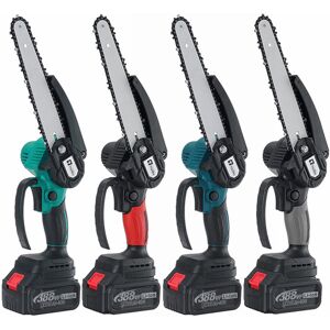 GreenZech (Black, without Battery) 388VF 8 Inch Cordless Electric Chain Saw One-Hand Wood GreenZech (Black, without Battery) 388VF 8 Inch Cordless Electric Chain Saw One-Hand Wood