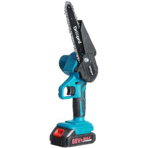 GreenZech (One Battery, US Plug) 6 Inch Electric Chain Saw Portable Woodworking Tool Wood GreenZech (One Battery, US Plug) 6 Inch Electric Chain Saw Portable Woodworking Tool Wood