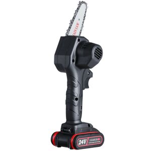 GreenZech (Black, Two Batteries) 4" 24V Rechargeable Cordless Electric Saw Mini Handheld C GreenZech (Black, Two Batteries) 4" 24V Rechargeable Cordless Electric Saw Mini Handheld C
