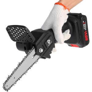 GreenZech (One Battery, EU Plug) 88VF 6 Inch Cordless Electric Chain Saw Chainsaw Woodwork GreenZech (One Battery, EU Plug) 88VF 6 Inch Cordless Electric Chain Saw Chainsaw Woodwork