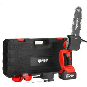 GreenZech (One Battery, US Plug) 8 Inch Cordless Brushless Electric Chain Saw W/ 4Ah Batte GreenZech (One Battery, US Plug) 8 Inch Cordless Brushless Electric Chain Saw W/ 4Ah Batte