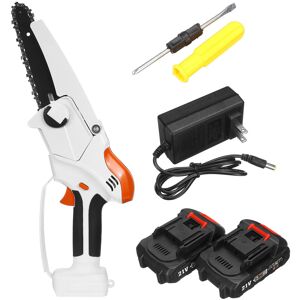 GreenZech (Two Batteries) 6 Inch Portable Electric Chain Saw Mini Cordless Rechargeable Wo GreenZech (Two Batteries) 6 Inch Portable Electric Chain Saw Mini Cordless Rechargeable Wo