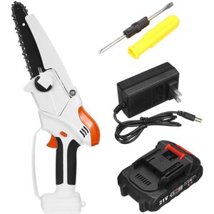 GreenZech (One Battery) 6 Inch Portable Electric Chain Saw Mini Cordless Rechargeable Wood GreenZech (One Battery) 6 Inch Portable Electric Chain Saw Mini Cordless Rechargeable Wood
