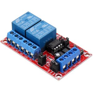 GreenZech 5V 2 Channel Button Self-locking Interlock Three-selection One Relay Module High GreenZech 5V 2 Channel Button Self-locking Interlock Three-selection One Relay Module High