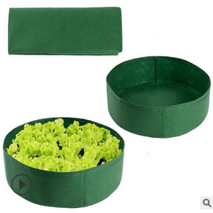 GreenZech (120 x 30cm-Blue) Foldable Round Planting Container Nursery Flower Planter Veget GreenZech (120 x 30cm-Blue) Foldable Round Planting Container Nursery Flower Planter Veget