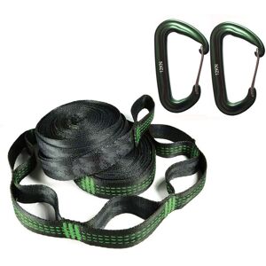 GreenZech (Green) Super Strong Hammock Strap Hanging Hammock Belt Hamaca Hamak for Camping GreenZech (Green) Super Strong Hammock Strap Hanging Hammock Belt Hamaca Hamak for Camping