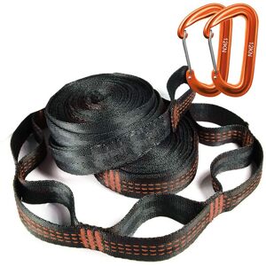 GreenZech (Orange) Super Strong Hammock Strap Hanging Hammock Belt Hamaca Hamak for Campin GreenZech (Orange) Super Strong Hammock Strap Hanging Hammock Belt Hamaca Hamak for Campin