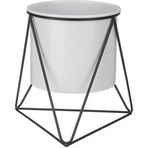 GreenZech (White) Metal Flower Pot Stand Indoor Outdoor Garden Balcony Desktop Plant Rack GreenZech (White) Metal Flower Pot Stand Indoor Outdoor Garden Balcony Desktop Plant Rack