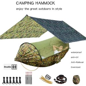 GreenZech (Green and Camouflage) Outdoor Hammock for Travel Camping Hiking Garden Hammock GreenZech (Green and Camouflage) Outdoor Hammock for Travel Camping Hiking Garden Hammock