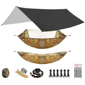 GreenZech (Black and Camouflage) Outdoor Hammock for Travel Camping Hiking Garden Hammock GreenZech (Black and Camouflage) Outdoor Hammock for Travel Camping Hiking Garden Hammock