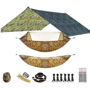 GreenZech (Camouflage and Camou) Outdoor Hammock for Travel Camping Hiking Garden Hammock GreenZech (Camouflage and Camou) Outdoor Hammock for Travel Camping Hiking Garden Hammock