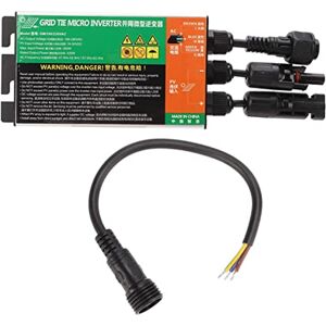 GreenZech Grid Connect Inverter, Solar Micro Inverter 350W 230V MPPT Connected IP55 Sine W GreenZech Grid Connect Inverter, Solar Micro Inverter 350W 230V MPPT Connected IP55 Sine W