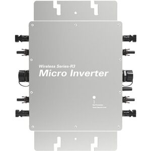 GreenZech Solar Micro Inverter 1600W Grid Tie MPPT Pure Sine Wave DC to AC 230V Waterproof GreenZech Solar Micro Inverter 1600W Grid Tie MPPT Pure Sine Wave DC to AC 230V Waterproof