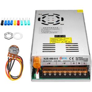 GreenZech (0-80V 6A) 480W Digital Display Switching Power Supply Adjustable Voltage 110/22 GreenZech (0-80V 6A) 480W Digital Display Switching Power Supply Adjustable Voltage 110/22