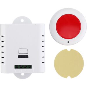 GreenZech (Red, 433MHz) Wide Voltage AC85V-250V Wireless Remote Control Switch + Round But GreenZech (Red, 433MHz) Wide Voltage AC85V-250V Wireless Remote Control Switch + Round But