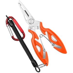 GreenZech (Orange) Fishing Pliers Stainless Steel Fish Hook Remover Fishing Accessories Sa GreenZech (Orange) Fishing Pliers Stainless Steel Fish Hook Remover Fishing Accessories Sa