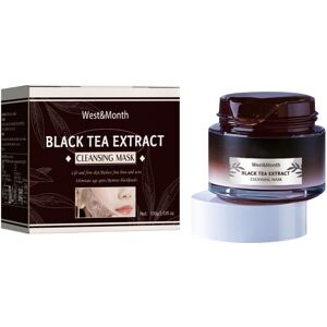 Unbranded West&Month Black Tea Mask Clean Pores Delicate Pores Brightening Skin Tender Ski Unbranded West&Month Black Tea Mask Clean Pores Delicate Pores Brightening Skin Tender Ski