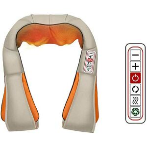 GreenZech (Beige, EU Plug) U Shape Electrical Shiatsu Back Neck Shoulder Body Massager Inf GreenZech (Beige, EU Plug) U Shape Electrical Shiatsu Back Neck Shoulder Body Massager Inf