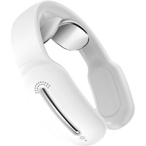 GreenZech (White) Electric Neck Massager 15 Gears Vibration Pulse Cervical Neck Body Shoul GreenZech (White) Electric Neck Massager 15 Gears Vibration Pulse Cervical Neck Body Shoul