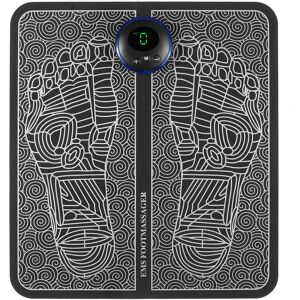 GreenZech (Charging) EMS Physiotherapy Foot Massage Mat Portable Leg Blood Circulation Mas GreenZech (Charging) EMS Physiotherapy Foot Massage Mat Portable Leg Blood Circulation Mas