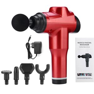 GreenZech (Red, EU) LCD Display 3600mAh 32 Gear Muscle Relief Massage Therapy 7800r/min Vi GreenZech (Red, EU) LCD Display 3600mAh 32 Gear Muscle Relief Massage Therapy 7800r/min Vi