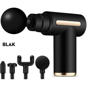 GreenZech (Black, Button type) 6 Speeds Mini Electric Percussive Massager Sport Deep Muscl GreenZech (Black, Button type) 6 Speeds Mini Electric Percussive Massager Sport Deep Muscl