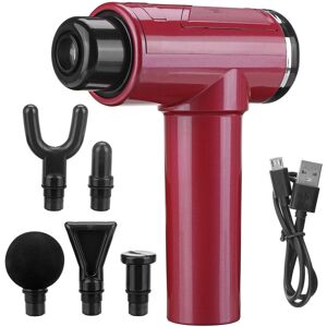 GreenZech (Red) 6 Speed Muscle Relief Massage Therapy USB Vibration Deep Tissue Electric P GreenZech (Red) 6 Speed Muscle Relief Massage Therapy USB Vibration Deep Tissue Electric P