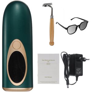 GreenZech (Green, EU Plug) 999999 Flashes IPL Laser Epilator Hair Removal Device 5 Levels GreenZech (Green, EU Plug) 999999 Flashes IPL Laser Epilator Hair Removal Device 5 Levels