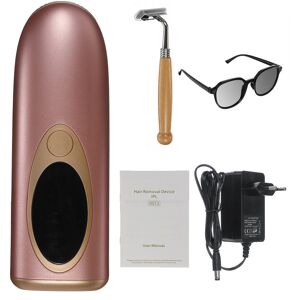 GreenZech (Rose Gold, US Plug) 999999 Flashes IPL Laser Epilator Hair Removal Device 5 Lev GreenZech (Rose Gold, US Plug) 999999 Flashes IPL Laser Epilator Hair Removal Device 5 Lev