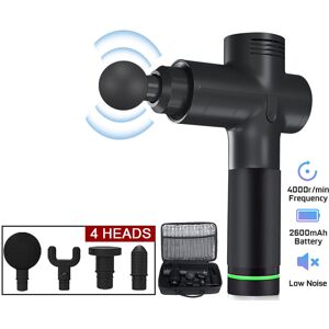 GreenZech (Black) Electric Massager Mute Technology Professional Deep Tissue Massager To R GreenZech (Black) Electric Massager Mute Technology Professional Deep Tissue Massager To R