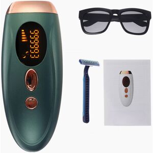 GreenZech (Green, AU Plug) 999,999 Flash IPL Laser Permanent Hair Removal Device LED Displ GreenZech (Green, AU Plug) 999,999 Flash IPL Laser Permanent Hair Removal Device LED Displ