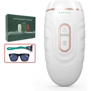 GreenZech (White, US Plug) 990000 Flashes IPL Photoepilator Laser Epilator Permanent Hair GreenZech (White, US Plug) 990000 Flashes IPL Photoepilator Laser Epilator Permanent Hair