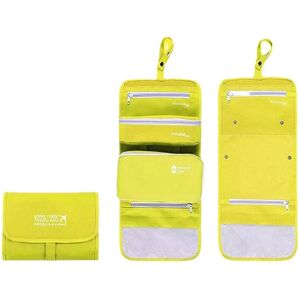 GreenZech (Yellow) Detachable Travel Toiletry Bag Waterproof Oxford Cosmetic Organizer Sto GreenZech (Yellow) Detachable Travel Toiletry Bag Waterproof Oxford Cosmetic Organizer Sto