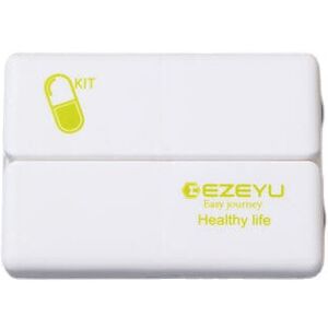 GreenZech (Green) Portable 7 Compartments Pill Case Foldable Waterproof Magnetic Travel Ta GreenZech (Green) Portable 7 Compartments Pill Case Foldable Waterproof Magnetic Travel Ta