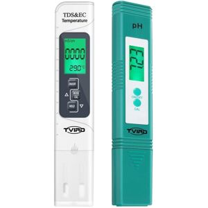 GreenZech LCD Digital PH Meter + 3 in 1 TDS-EC Water Purity Hydroponic Water Tester Pen GreenZech LCD Digital PH Meter + 3 in 1 TDS-EC Water Purity Hydroponic Water Tester Pen
