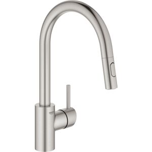 Grohe 32665DC3 Concetto Pull-Down Kitchen Faucet with sprayer Supersteel (Stainl Grohe 32665DC3 Concetto Pull-Down Kitchen Faucet with sprayer Supersteel (Stainl