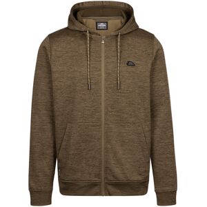 (S, Marshland Marl) Trespass Mens Fewston Full Zip Hoodie (S, Marshland Marl) Trespass Mens Fewston Full Zip Hoodie