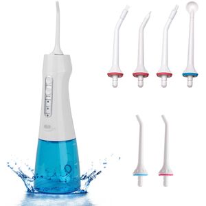 GreenZech 300ml Potable Oral Irrigator USB Rechargeable 6 Jet 3 Modes Adjustable Water Flo GreenZech 300ml Potable Oral Irrigator USB Rechargeable 6 Jet 3 Modes Adjustable Water Flo